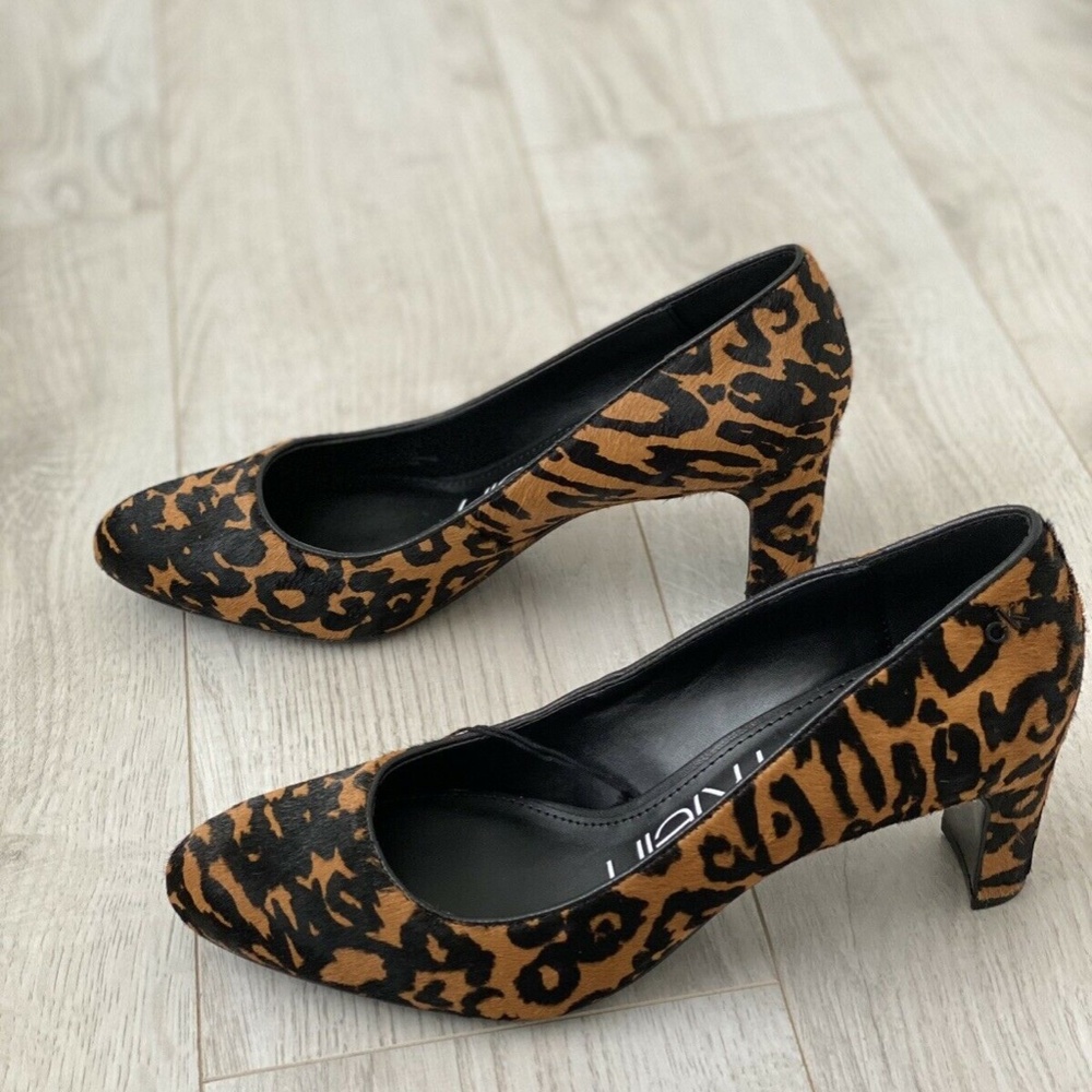 Calvin Klein Leopard Printed Heels - image 7